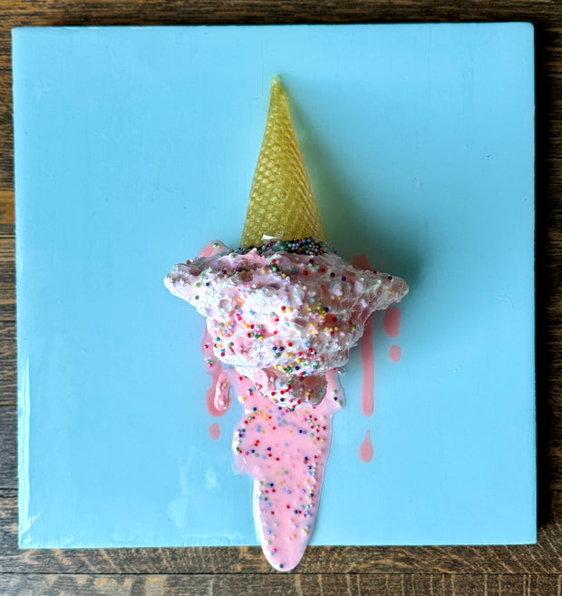 YOU MELT MY ART - ICE CREAM WALL ART