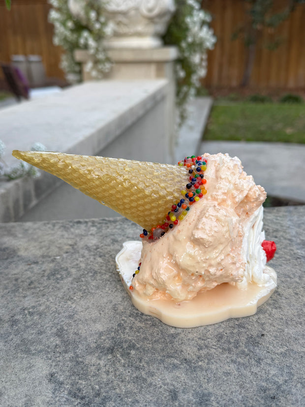 HERE’S THE SCOOP - ICE CREAM SHELF ART