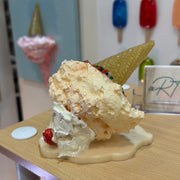 HERE’S THE SCOOP - ICE CREAM SHELF ART