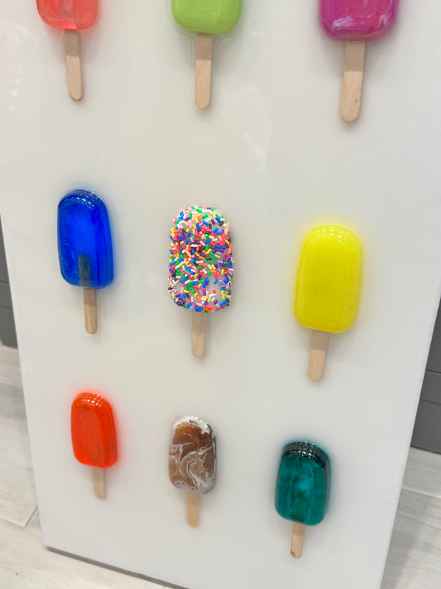 POPSICLE WALL ART