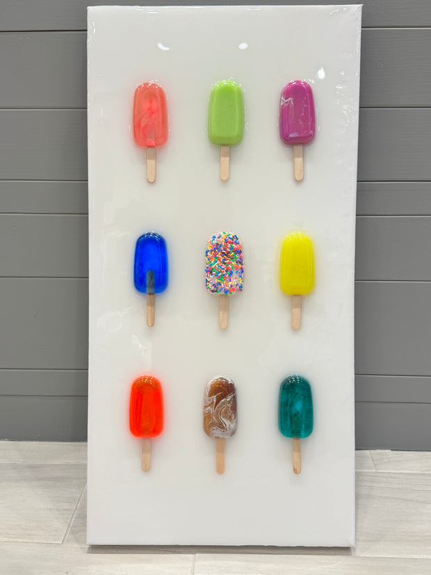 POPSICLE WALL ART