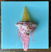 YOU MELT MY ART - ICE CREAM WALL ART