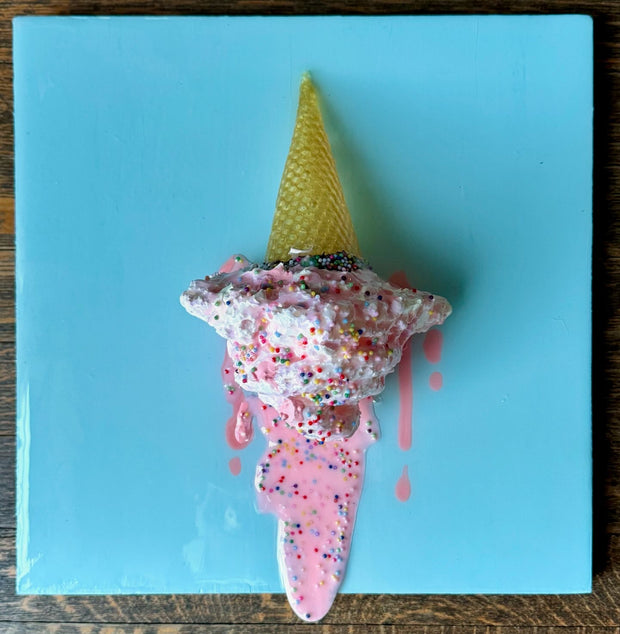 YOU MELT MY ART - ICE CREAM WALL ART