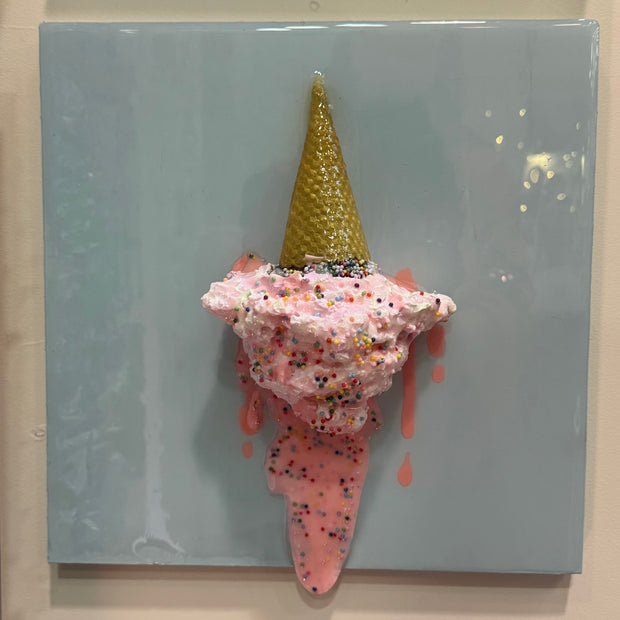 YOU MELT MY ART - ICE CREAM WALL ART