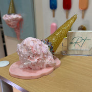 HERE’S THE SCOOP - ICE CREAM SHELF ART