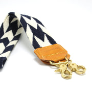 NAVY AND WHITE STRAP