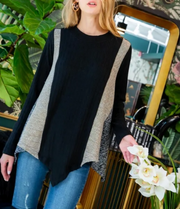 BRISTOL COLOR BLOCK SWEATER